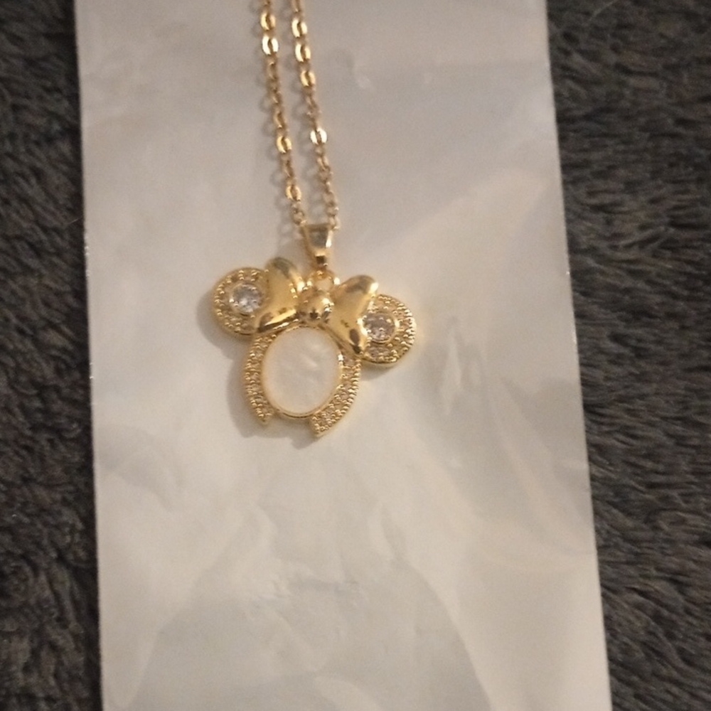♥️ Individually $9 Or Bundle Minnie Mouse Inspired Necklace